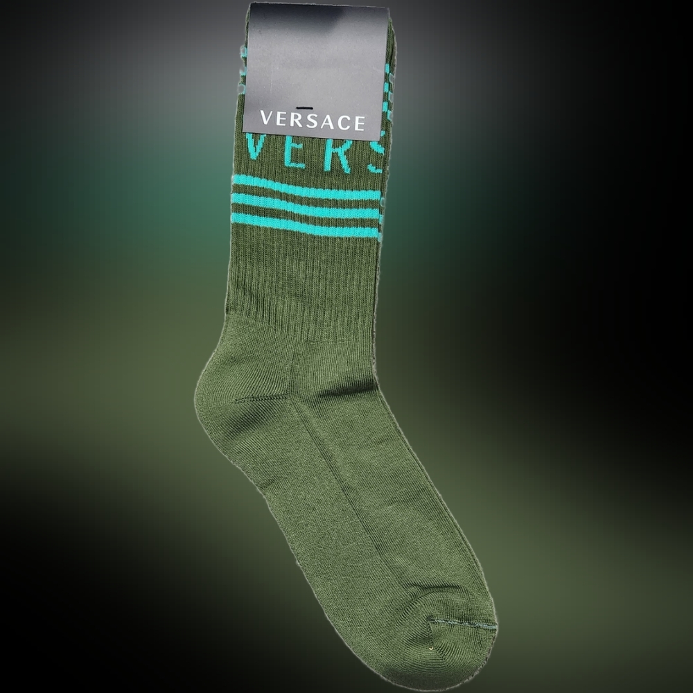Versace socks size M, color green